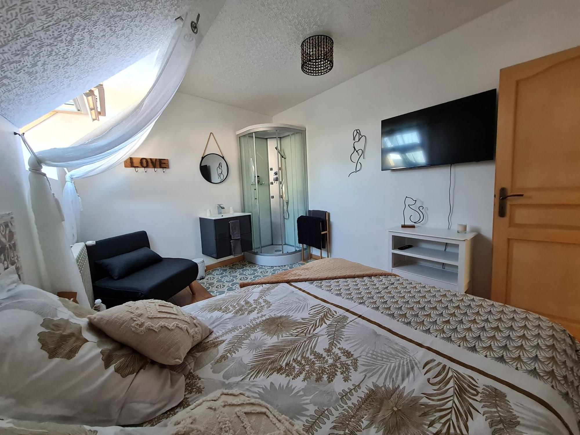 Chez Malia Bed & Breakfast Saint-Nicolas-des-Motets Luaran gambar